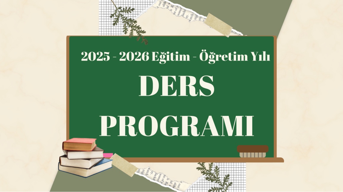 Ders Programımız